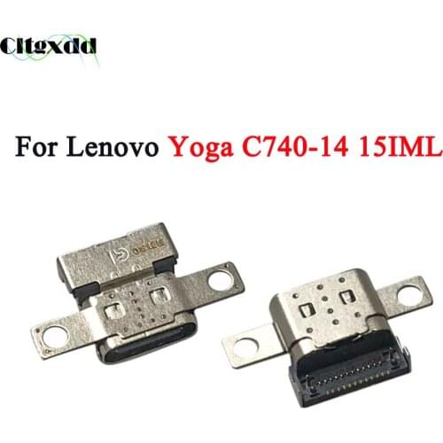 1PCS USB Type-C DC Power Connector For Lenovo Yoga C740-14 15IML Air 15ARE 2021 Laptop Motherboard Charging Port Female Socket