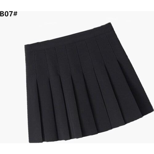 School Dresses Students Anime Cosplay Costumes Zipper Pleated Skirt Women Jk Uniforms Sailor Suit Short Skirts For Girl 8 Colors