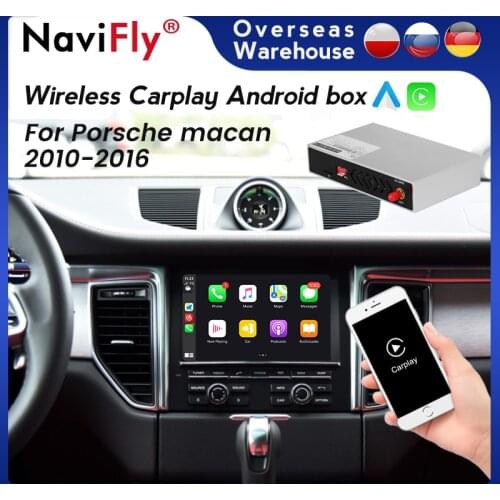 Android Sytem Wireless CarPlay Car Radio Multimedia GPS Android Auto For Porsche macan 2010 2011 2012 2013 - 2016 Voice Contril