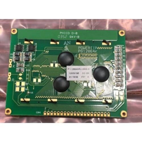 Replacement LCD for powertip PG12864K PG12864LZU industrial LCD