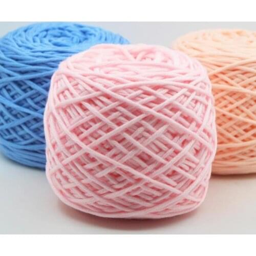 Colorful Soft Knitting Wool Crochet Yarn Milk Cotton Woolen Yarn DIY Hand Knitted Clothing Scarf Hat Thread Handcraft Accessory