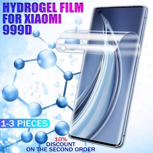 1-3PCS Hydrogel Film For Xiaomi Mi 11 Ultra Lite Screen Protector For Xiaomi Mi 10T 9T Pro Note 10 9 8 11i 9SE A3 11lite 1000D