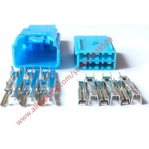 20 Sets Auto 6 Pin Harness Connector Cable Wire Connector Female And Male With Pins