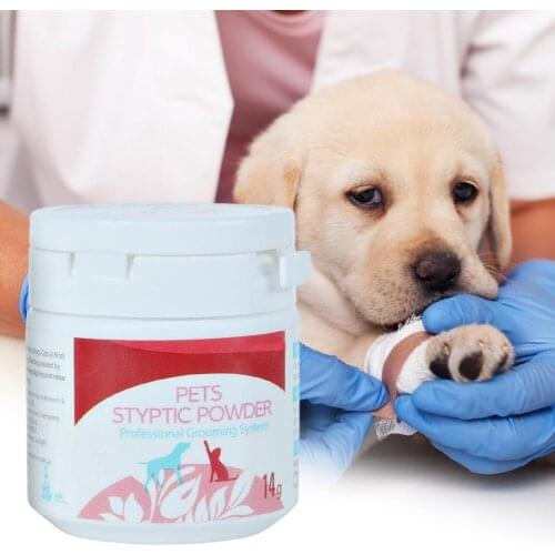 2020 Pet Styptic Stop Bleeding Powder Birds Anti-inflammatory Antibacterial Broken Injury Traumatic Hemostatic Powder