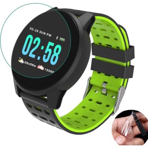 3pcs Soft Clear Protective Film Guard Protection For KSUN KSR901 W1 Smart Watch Smartwatch Screen Protector Cover (Not Glass)