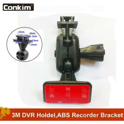Conkim 360 degree Auto Navigation GPS 3M Adhesive Mount Car DVR Holder for Video Recorder Cam GS8000/GS8000L Car Accesso
