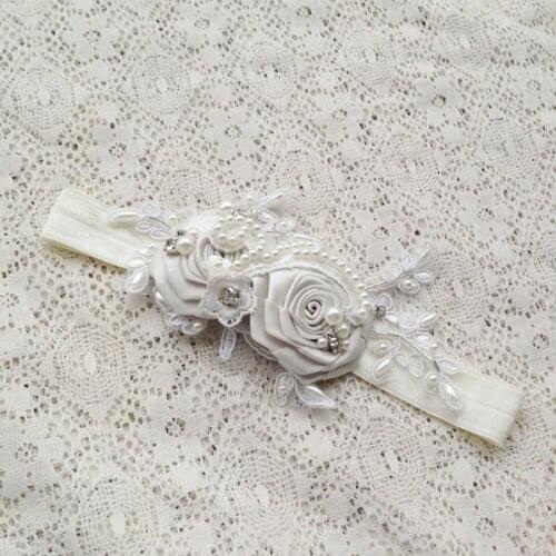 Free Shipping Lace Flower Headbands Kids Hair Accessories