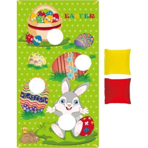 Throwing Banner Soft Safe Easter Decor Bean Bags Party Favor Supplies For Easter