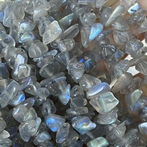 ICNWAY 38cm Raw Gemstone 7-10mm Prehnite Tourmaline Morganite Aquamarine Strawberry crystal labradorite for Jewelry Making