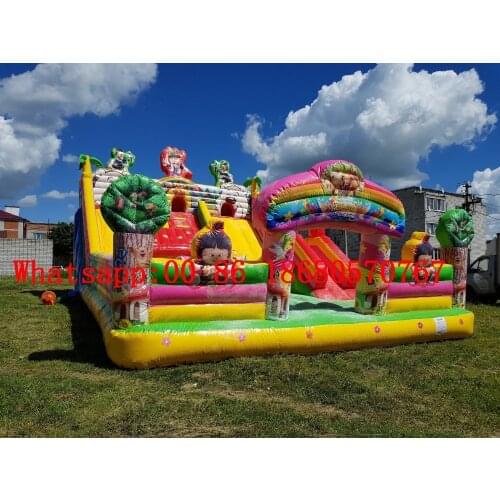 China Guangzhou) inflatable slides, inflatable castles, Inflatable pool slideTOB-182