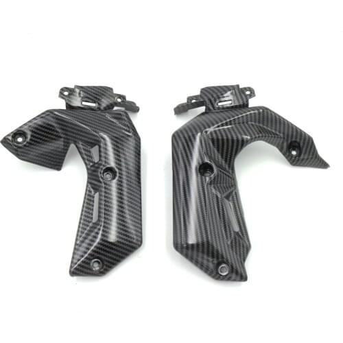 Carbon Fiber Look AIR INTAKE COVER KIT For Kawasaki Z650 2017 2018 2019