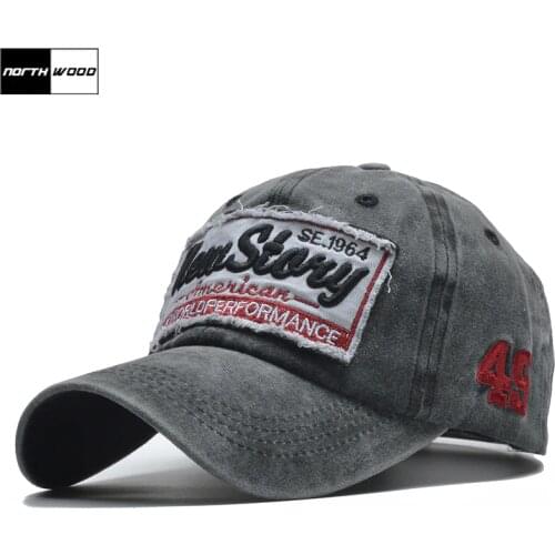 [NORTHWOOD] Brand Casual Bone Baseball Cap Vintage Gorra Snapback Men Women Dad Hat Casquette Homme Washed Cotton Pattern Cap
