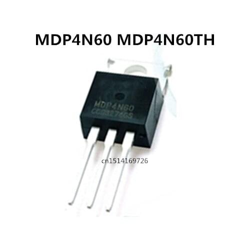 Original new 5pcs/ 4N60 MDP4N60 MDP4N60TH 4.6A/600V TO-220