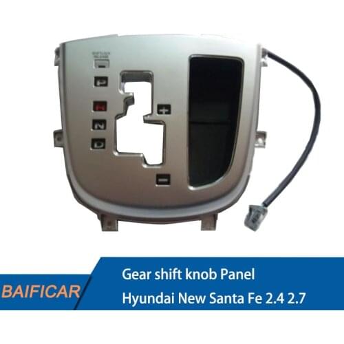 Baificar Brand New Genuine Gear shift knob Panel OEM 46750-2B310 For Hyundai New Santa Fe 2.4 2.7