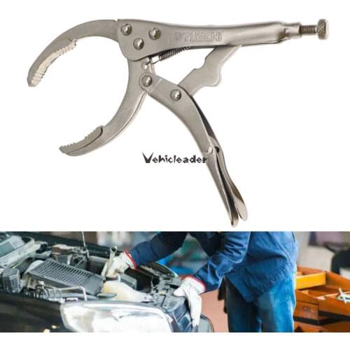 Adjustable Car Oil Filter Pliers Remover Wrench Plier Spanner Removal Repair Hand Tool For Car Vehicle Repair Locking Grip