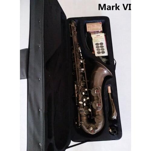 Top Mark VI Saxophone High Quality Tenor Saxophone 95% Copy Instruments Antique copper simulation Brass Professional level