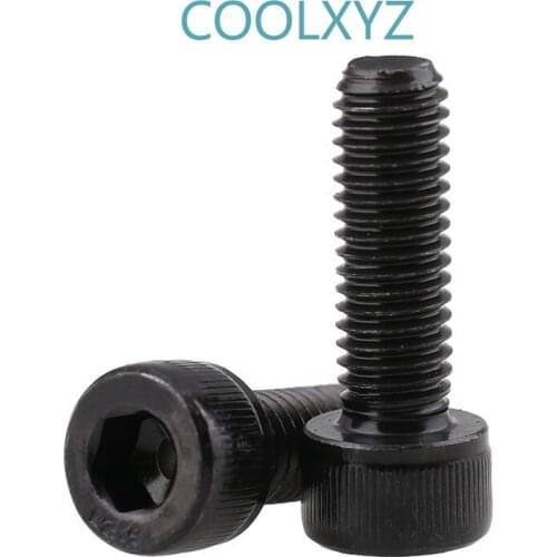 Spot DIN 912 12.9 alloy steel cup head hexagon screw Cylindrical head hexagon bolt M 3- M 8. 10Pcs