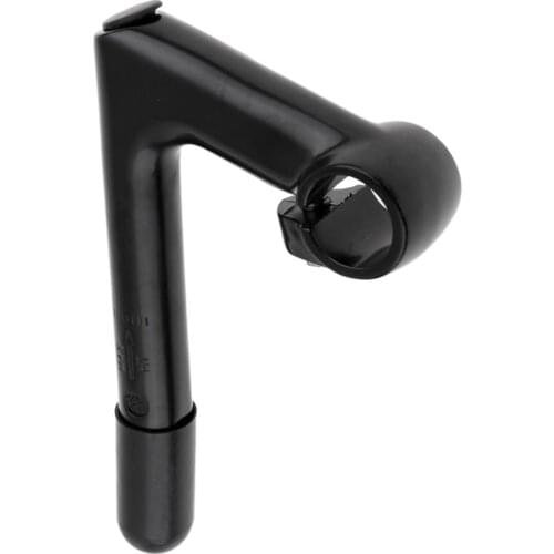 Aluminum Alloy Bike Quill Stem For Fixed Gear Mountain Bike Accessory Black