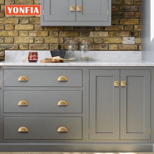 YONFIA Brass Furniture Handles