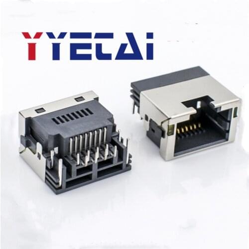 YongYeTai RJ45 socket SP32 network port socket 8P8C sinking plate free shipping