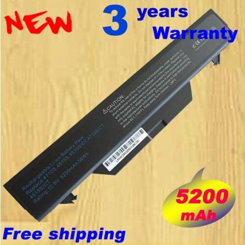 5200mah Battery FOR HP ProBook 4510 4510s 4515s 4710s HSTNN-1B1D NBP8A157B1 free