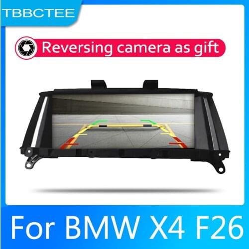 Android 2 Din Car radio Multimedia Video Player auto Stereo GPS MAP For BMW X4 F26 2014-2017 NBT Media Navi Navigation