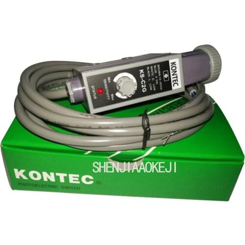 DC12-30V Color Code Sensor Machine Portable Sign Photoelectric Eye Correction Track Photoelectric 1PC