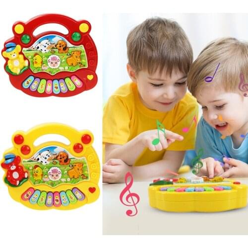 Baby Animal Farm Musical Toy Baby Electronic Piano Toys Baby Electronic Piano Infant Early Education Music Toy