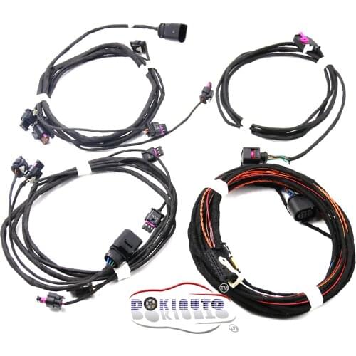 Automatic Parking PLA 2.0 3.0 Updating Cables 0K To 12K Install Harness Wire For Audi A3 8V