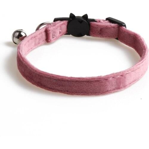 Cat Collar With Bell Safety Cat Collars Puppy Dog Collar For Cats Small Dogs Kittens Solid Pet Collar Chihuahua Products