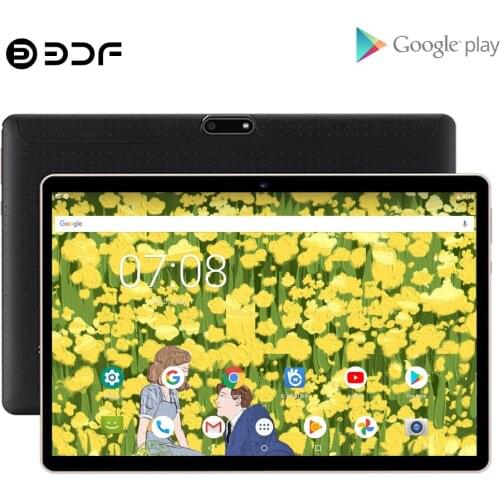 2021 New 10.1 Inch Tablet Pc 2GB RAM 32GB ROM Dual SIM Cards Google Play 4G Phone Call Tablets WiFi Bluetooth Android 9.0 Tab