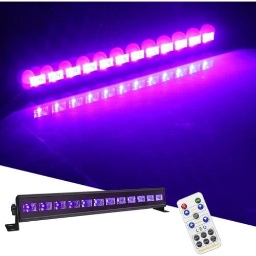 12X3W LED UV Strobe Light DMX512 UV Running Horse Light DJ Disco LED Music Party Wash Effect Lights For Wedding Bar Indoor KTV