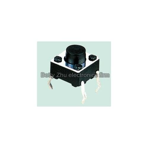 1000PCS/LOT environmental shrapnel 6mm * 6mm * 6mm tact switch touch micro switch button switch