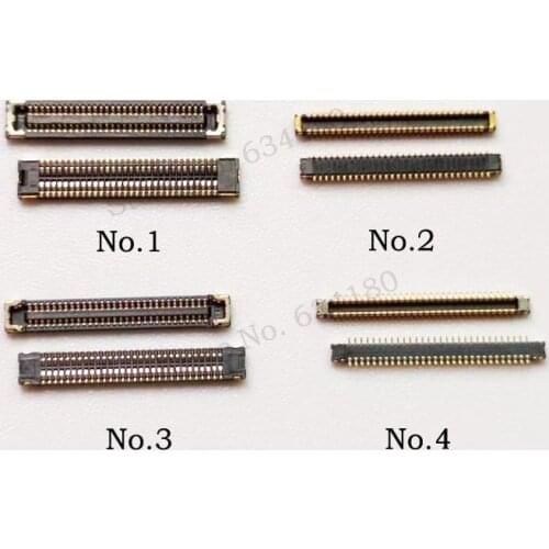 LCD Display FPC Connector Plug MotherBoard 60 Pin For Samsung Galaxy A01 A015