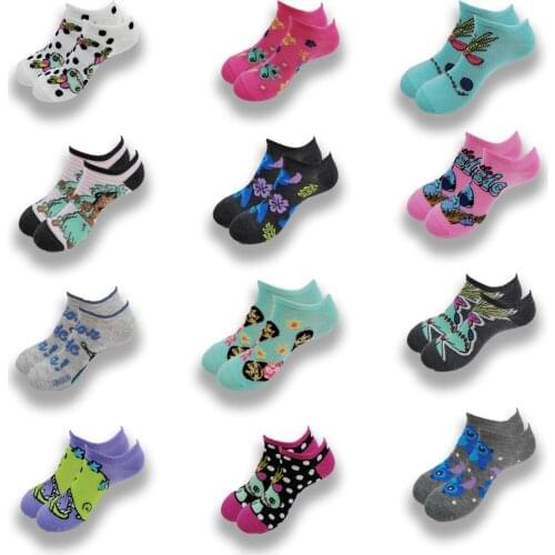 2021 Socks Mens Latest Design Boat Socks Short Summer Socks Quality Business Cartoon and Animation Colorful Mens Cotton Socks