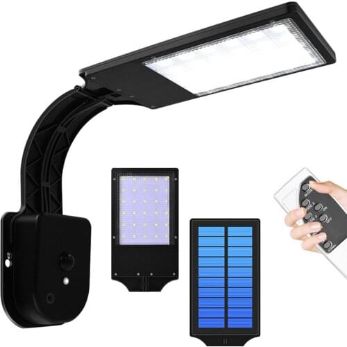 30 LED Bending Wireless Solar Lamp with Four Modes Outdoor Waterproof Solar Light Security Lighting for House Wall Street Yard G