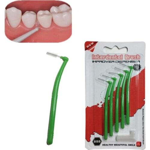 5pcs Tooth Floss Oral Hygiene Dental Floss Soft Plastic Interdental Brush Teeth Cleaning 0.5MM Oral Care Tool For Men Women