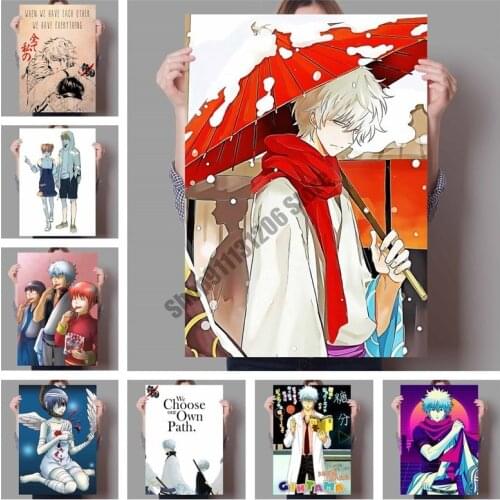 5D Diamond Painting Classic Anime Figure Gintama Diamond Embroidery Full Square&Round Mosaic Cross Stitch Kits Home Decoration