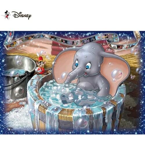 Disney Full Diamond Embroidery "Cartoon Dumbo" Diamond Painting Cross Stitch Patterns Rhinestone Unfinished Home Decor A30411