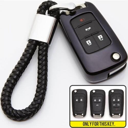 KUKAKEY TPU Car Key Cover Key Chain Key Case Bag For Chevrolet Cruze Aveo Captiva Epica Sail Lacetti Car Styling Accessories