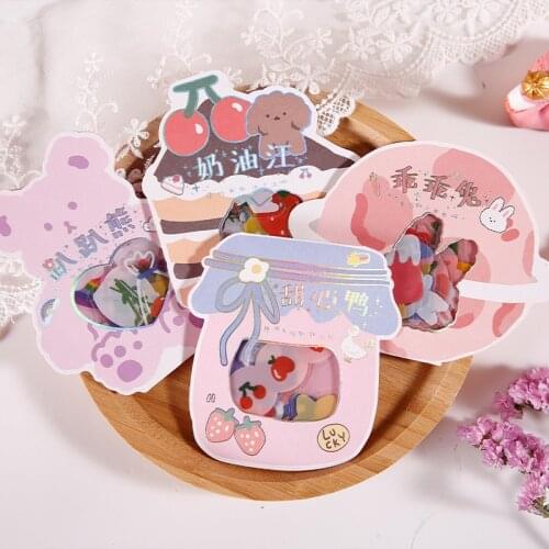 30sheets/set Sticker Set Animal Series Series Diy Cute Stickers Ins Style Scrapbooking School Suppliers Stationery Art Supplies