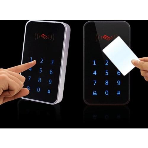 Dual-frequency large-capacity access control all-in-one dual door access control and access control system