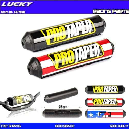 Length 250mm Round Bar Handlebar Pads 7/8" Slider Grip For CRF RMZ YZF ATV Dirt Pit Bike Motorcycle Motocross Enduro