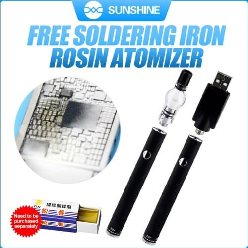 SUNSHINE short circuit detection pen Rosin atomization charging pen for Cell phone Mainboard maintenance inspection Welding Tool
