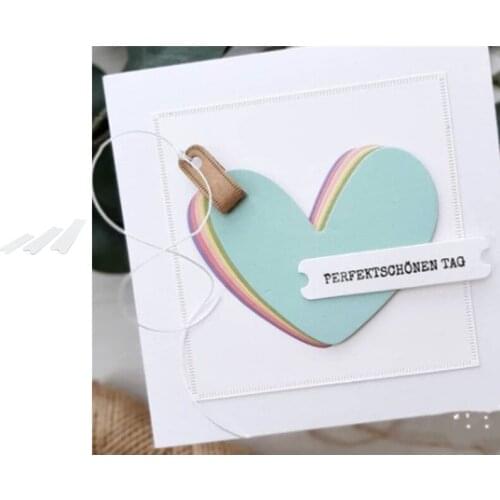 Hard leather buckle Cutting Dies Scrapbook Dariy Decoration Stencil Embossing Template DIY Greeting Card Handmade