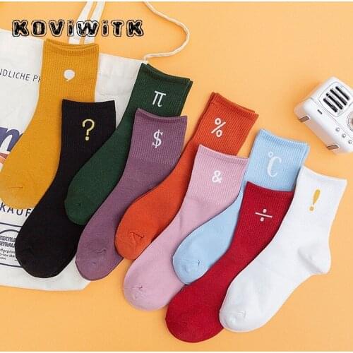 Women Black Casual Cotton short socks Dollar Symbol Printed sock funny girl harajuku Fashion socken kawaii lady punctuation sox