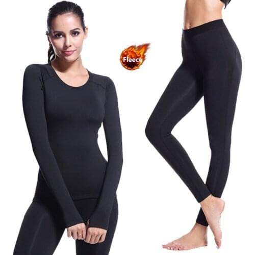 Fanceey Lace Shirt Thermal Underwear Women Seamless Long Johns Women Thermal Clothing Sexy Ladies Clothes Winter Thermal Suit