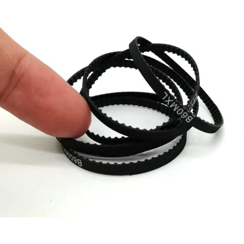 10pcs/lot B56MXL 3mm Width 56 Teeth Closed-loop MXL Timing Belt