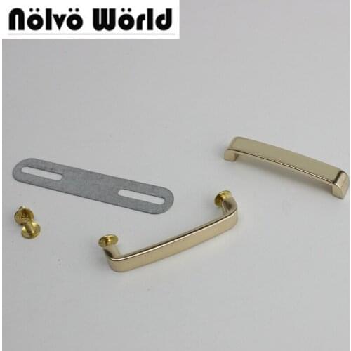 38mm inside 5 colors 30pcs DIY handbag/bag silver light gold metal accessory,arch bridge connector hanger