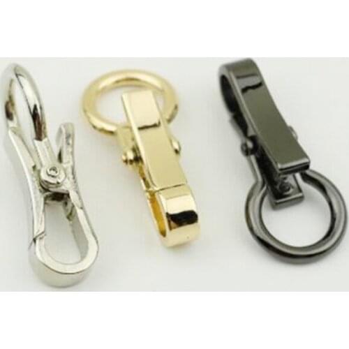20 PCS Bag Accessories Strap Hardware Accessories High Quality Metal Hook Keychain Clip Buckles
